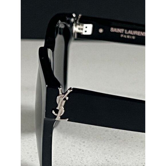 Saint Laurent SLM68 Black Grey Sunglasses main image 4